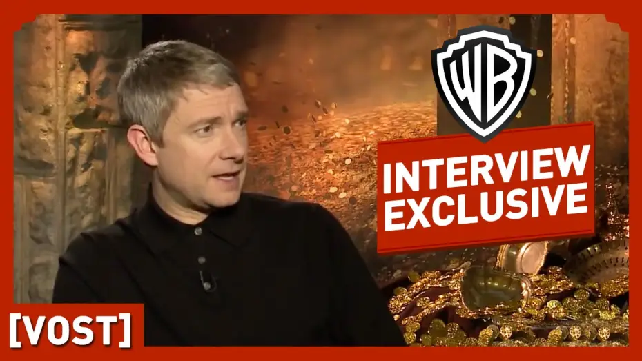 Video for the film The Hobbit: The Desolation of Smaug — Le Hobbit - Interview Martin Freeman (VOST) - Peter Jackson