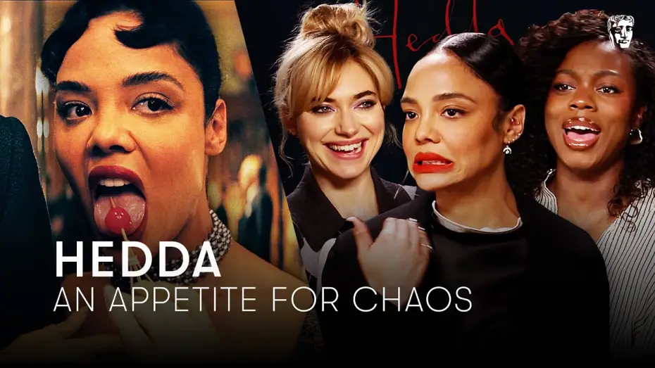 Video for the film Hedda — How Tessa Thompson Perfected The Villain Smile in Hedda | BAFTA