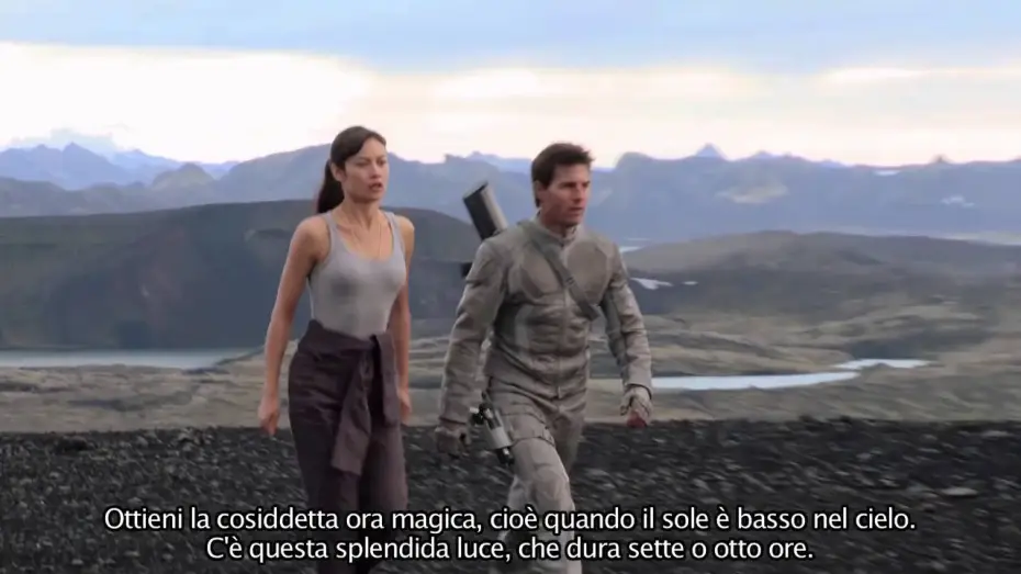 Video for the film Oblivion — Sul set di Oblivion: il primo giorno in Islanda (sottotitoli in italiano)