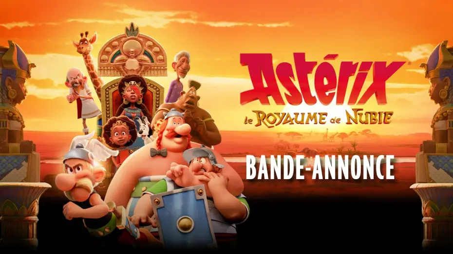 Video for the film Asterix: The Kingdom of Nubia — ASTERIX - LE ROYAUME DE NUBIE - Bande-annonce