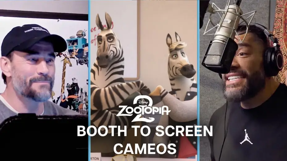 Video for the film Zootopia 2 — Booth To Screen Cameos