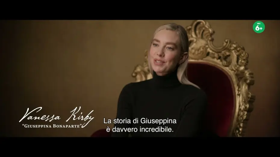 Video for the film Napoleon — Featurette "Giuseppina"