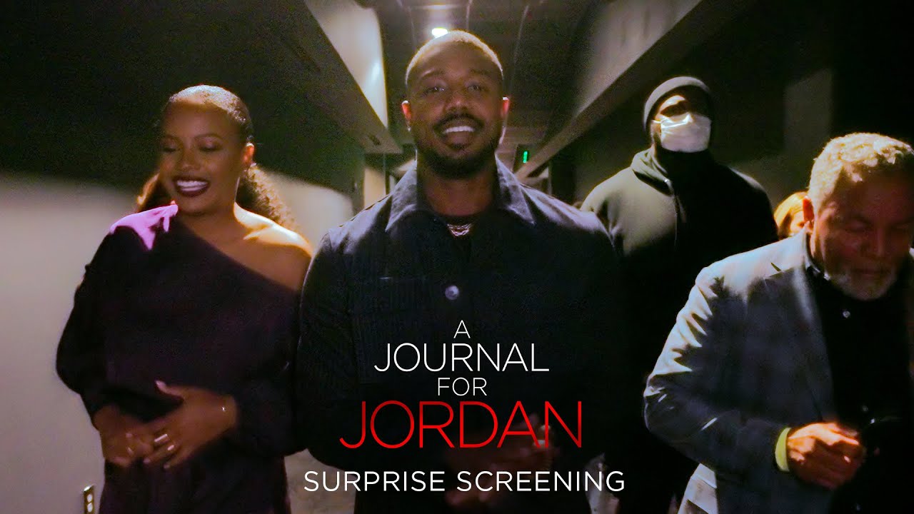 Video for the film A Journal for Jordan — A JOURNAL FOR JORDAN - Movie Theater Surprise
