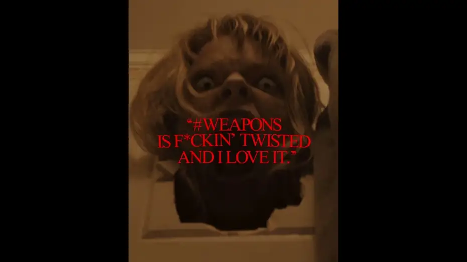 Video for the film Weapons — IN THEATERS AUGUST 8