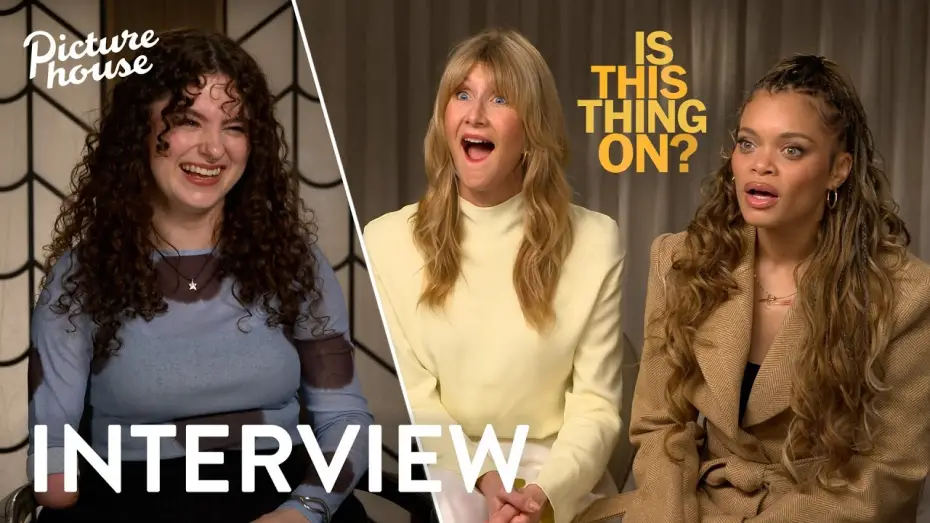 Video for the film Is This Thing On? — Interview with Laura Dern & Andra Day