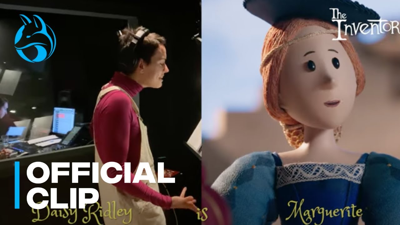 Video for the film The Inventor — BTS Clip Voice Acting Daisy Ridley| New Rome