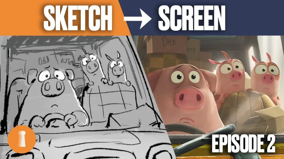 Video for the film Cardboard — Sketch to Screen | Designing the look of Cardboard