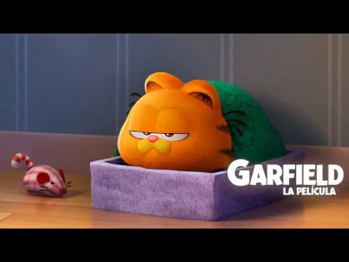 Video for the film The Garfield Movie — Vive una aventura única junto a Garfield