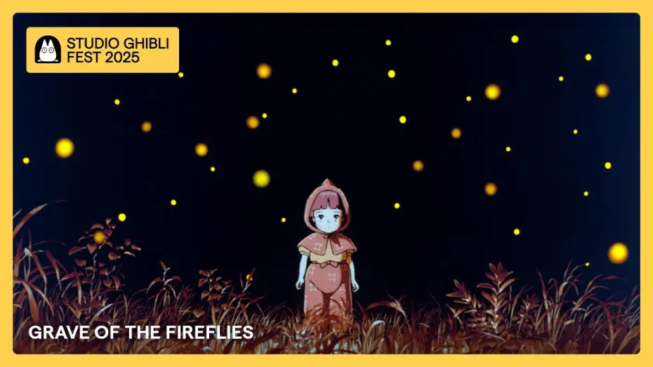 Video for the film Grave of the Fireflies — Ghibli Fest 2025 Trailer [Subtitled]