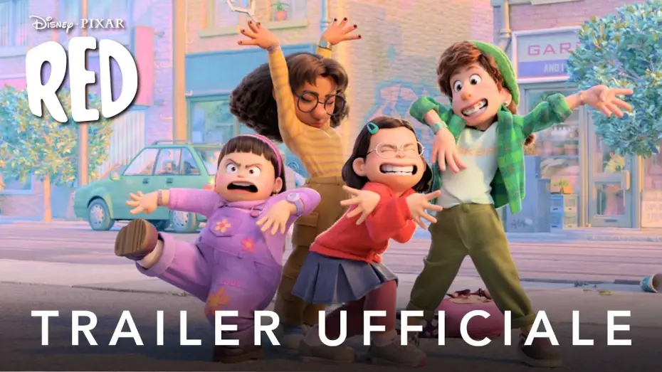 Video for the film Turning Red — Red - Trailer Ufficiale