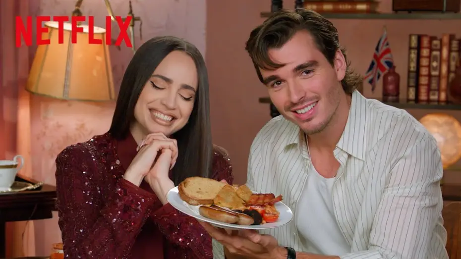 Video for the film My Oxford Year — Corey Mylchreest Teaches Sofia Carson How To Be British
