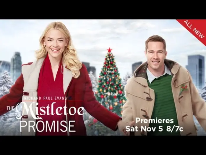 Video for the film The Mistletoe Promise — Preview - The Mistletoe Promise - Starring Jaime King and Luke Macfarlane - Hallmark Channel