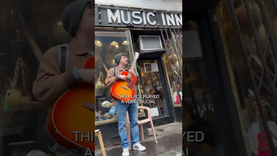 Video for the film A Complete Unknown — Bob Dylan Walking Tour