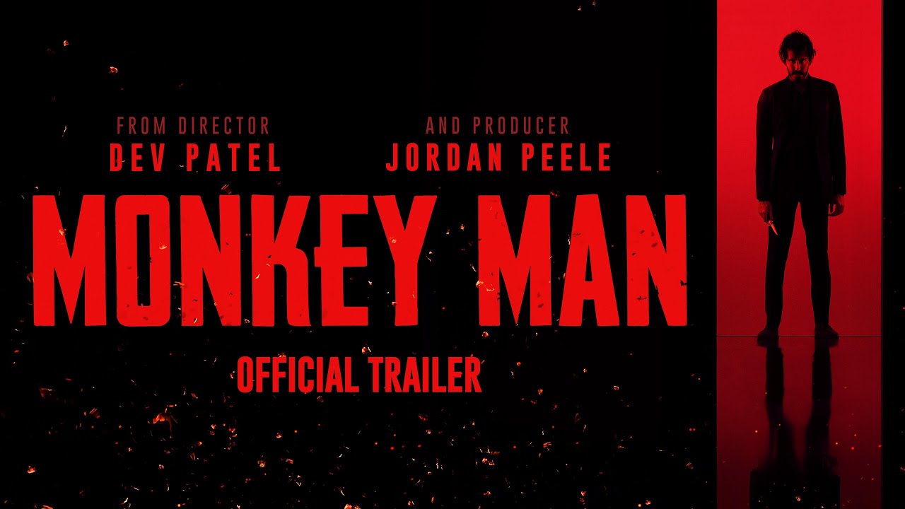 Video for the film Monkey Man — Official UK Trailer