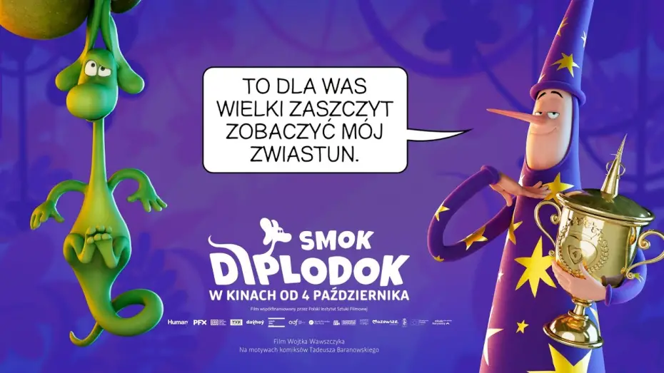 Video for the film The Green Dinosaur — Pierwszy zwiastun