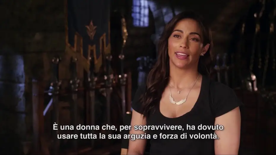 Video for the film Warcraft — WARCRAFT - L'INIZIO di Duncan Jones: intervista a Paula Patton (sottotitoli in italiano)