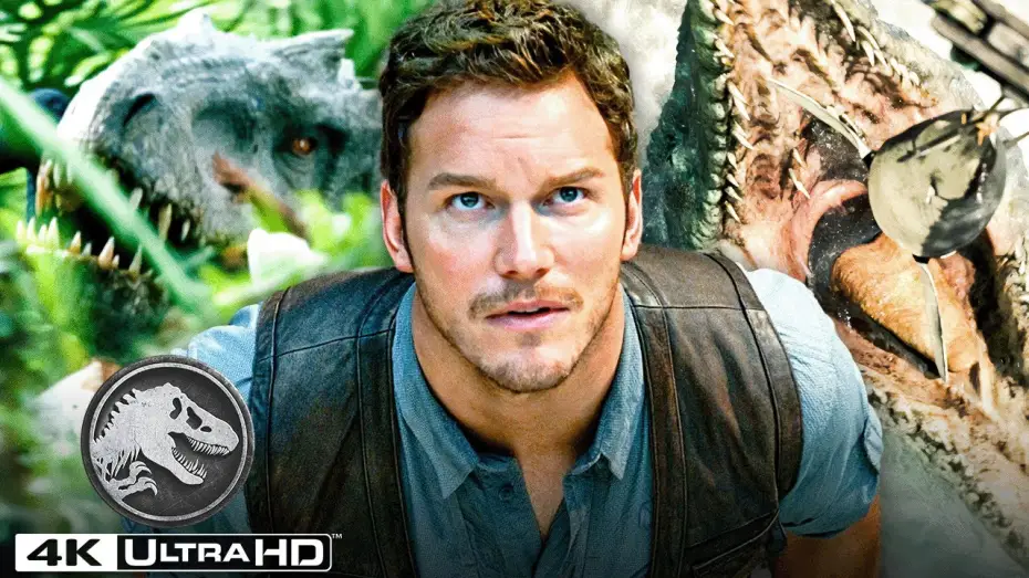 Video for the film Jurassic World — The Indominus Rex Escapes