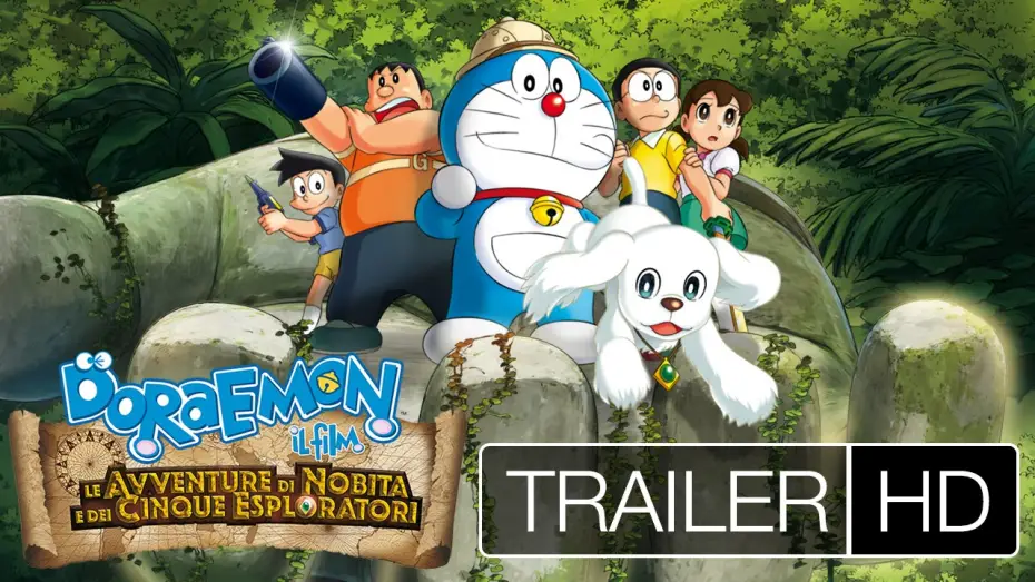 Video for the film Doraemon: New Nobita's Great Demon - Peko and the Exploration Party of Five — DORAEMON - Il nuovo film AL CINEMA