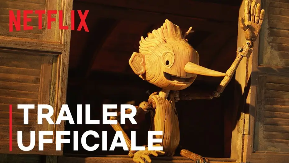Video for the film Guillermo del Toro's Pinocchio — PINOCCHIO DI GUILLERMO DEL TORO | Trailer ufficiale | Netflix