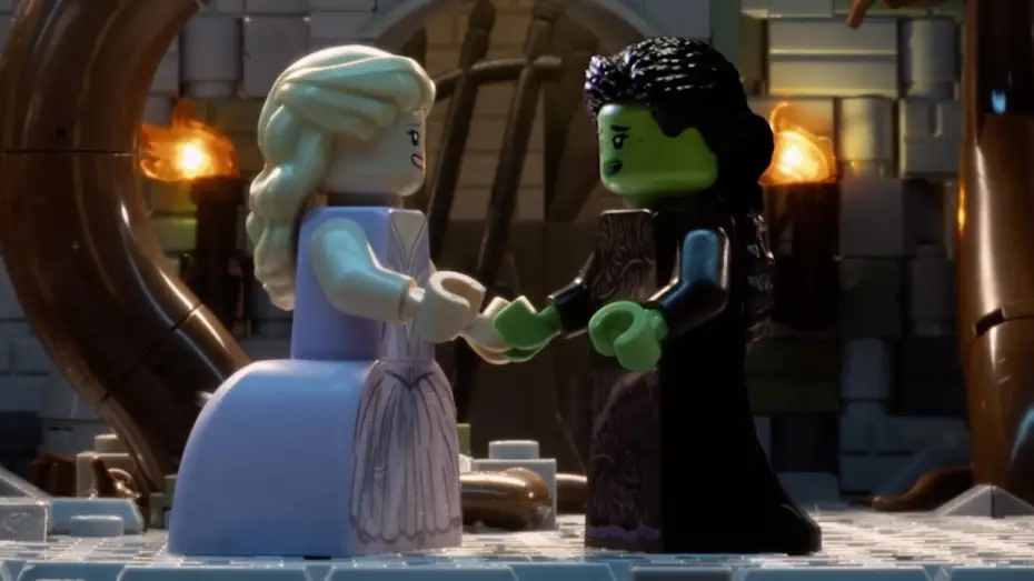 Video for the film Wicked Part Two — On the Set of Wicked: For Good (Official LEGO Brickified)