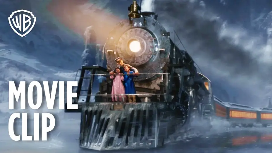 Video for the film The Polar Express — Train Derails - Movie Clip