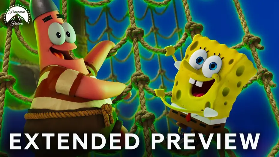 Video for the film The SpongeBob Movie: Search for SquarePants — Extended Preview