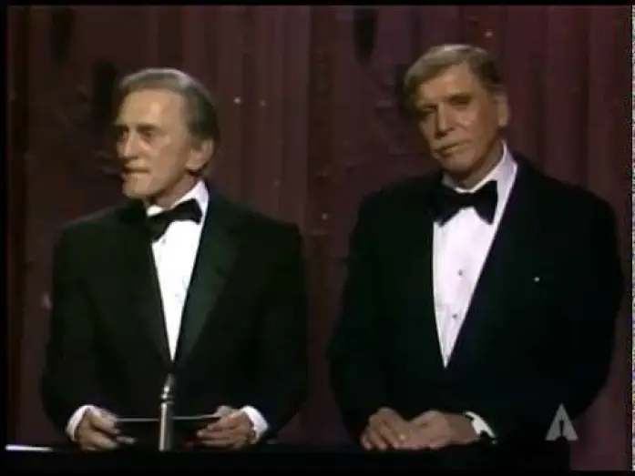 Video for the film Amadeus — Robert Benton and Peter Shaffer winning Writing Oscars®