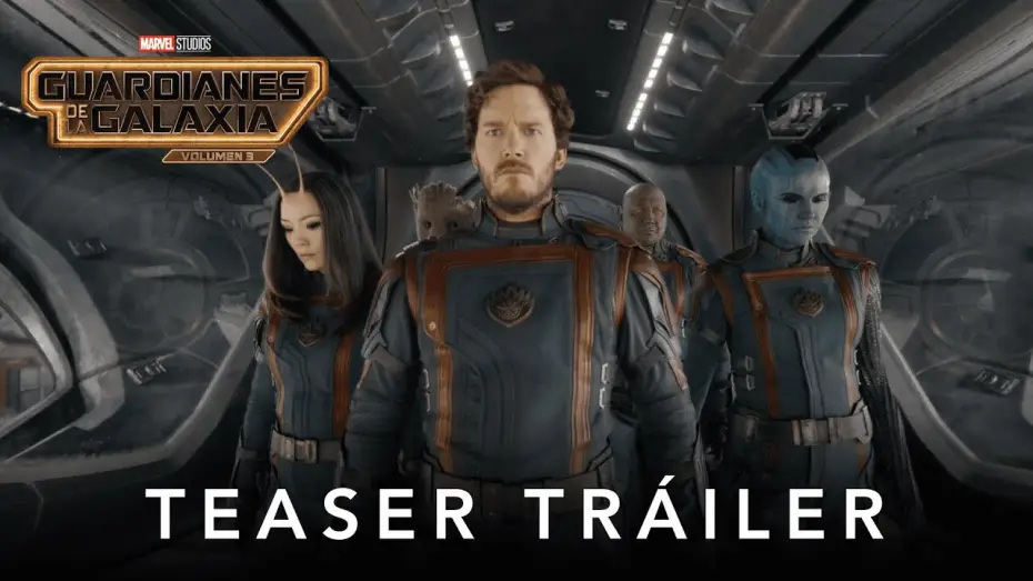 Video for the film Guardians of the Galaxy Vol. 3 — Teaser Tráiler Oficial