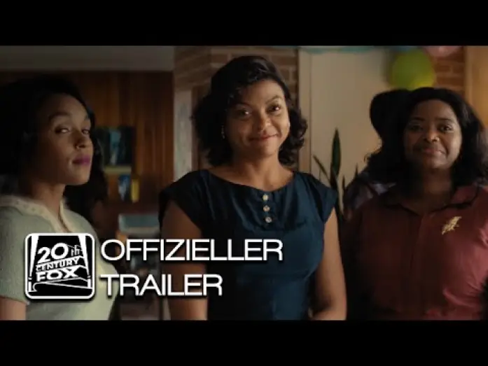 Video for the film Hidden Figures — Hidden Figures - Unerkannte Heldinnen | Offizieller Trailer #1 | Deutsch HD German