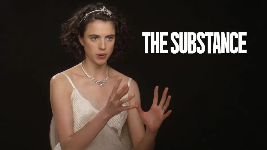 Video for the film The Substance — Official Interview - Margaret Qualley