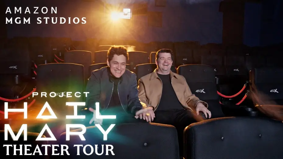 Video for the film Project Hail Mary — Theater Tour With Phil Lord And Christopher Miller