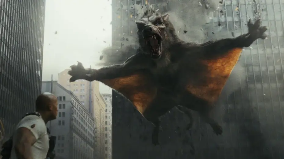 Video for the film Rampage — AR Unleashed App