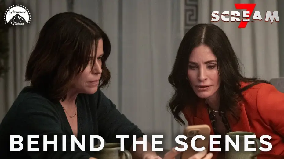 Video for the film Scream 7 — Sisterhood of the Shared Trauma (feat. Neve Campbell, Courtney Cox)