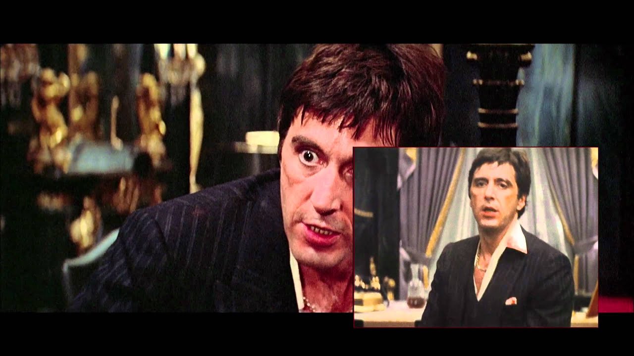 Video for the film Scarface — "Say Hello to My Little Friend" Outtakes