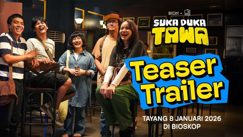 Video for the film Comedy Buddy — Bukan Sekadar Komedi, Aco Tenri Hadirkan Film Suka Duka Tawa | Teaser Trailer Suka Duka Tawa