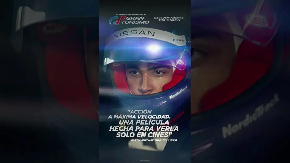 Video for the film Gran Turismo — Esto ya no es un juego