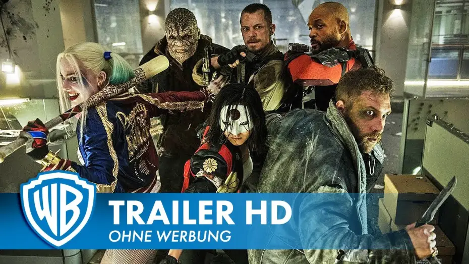 Video for the film Suicide Squad — SUICIDE SQUAD - Blitztrailer Deutsch HD German (2016)