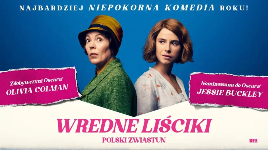 Video for the film Wicked Little Letters — Zwiastun PL
