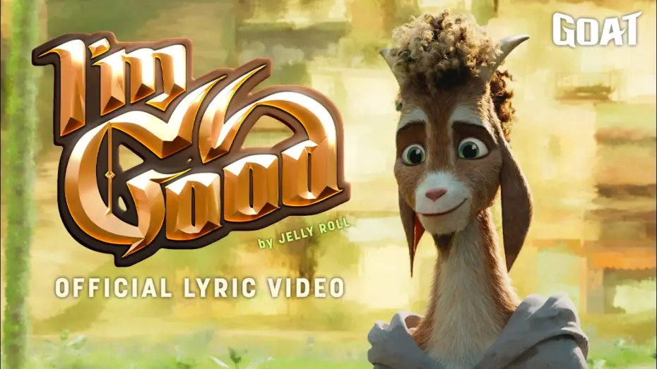 Video for the film GOAT — "I'm Good" by Jelly Roll | Official Lyric Video