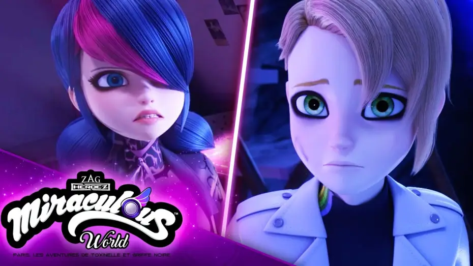 Video for the film Miraculous World: Paris, Tales of Shadybug and Claw Noir — Révélation