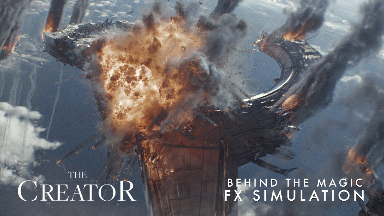 Video for the film The Creator — Behind the Magic | FX Simulations