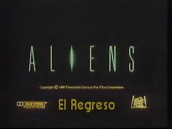Video for the film Aliens — TRAILER cines ALIEN 2 aliens el regreso