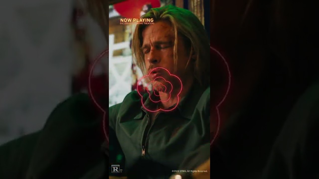 Video for the film Bullet Train — National Relaxation Day meditation from Brad Pitt