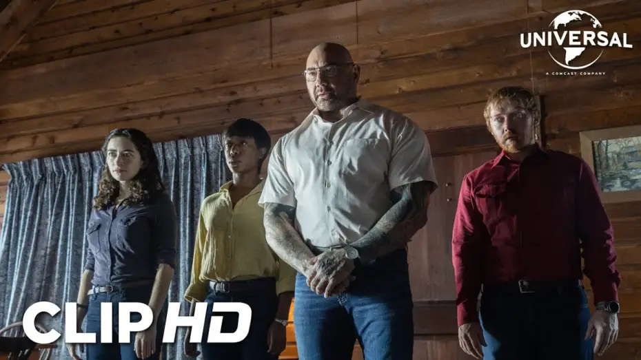 Video for the film Knock at the Cabin — Clip - Andrew rechaza hacer un sacrificio