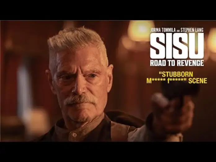 Video for the film Sisu: Road to Revenge — Stubborn M*****f***** (Scene)