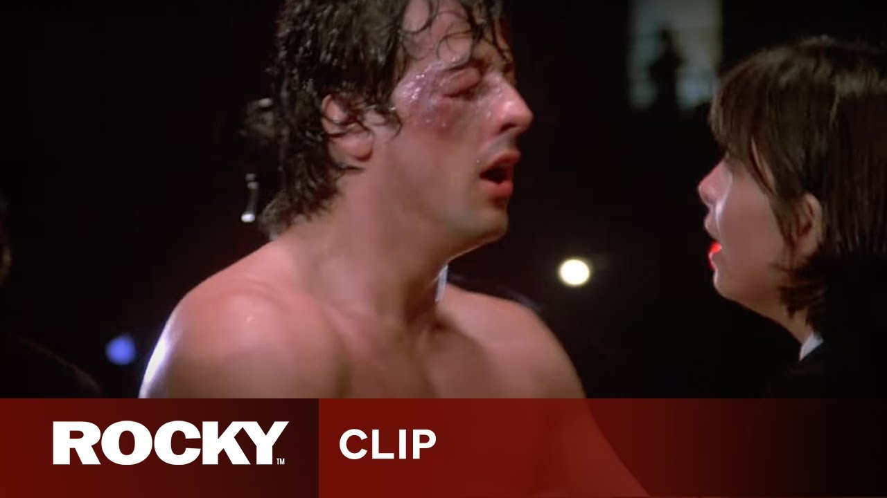 Video for the film Rocky — Adrian! (I Love You)