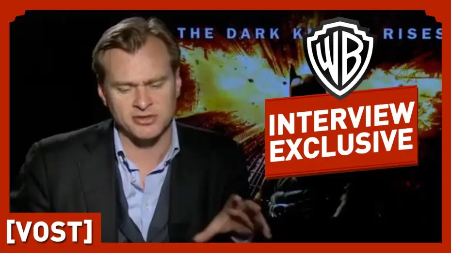 Video for the film The Dark Knight Rises — Batman : The Dark Knight Rises - Interview Christopher Nolan - VOST