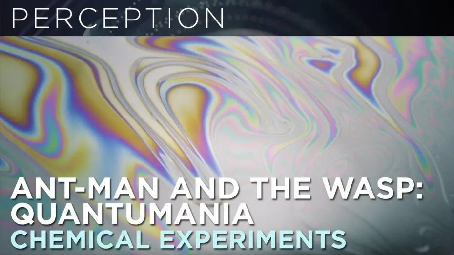 Video for the film Ant-Man and the Wasp: Quantumania — End Title Sequence Chemical Experiment Footage