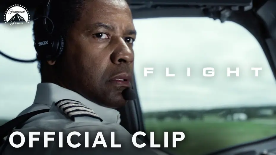 Video for the film Flight — Denzel Washington Saves Lives in a Plane Crash