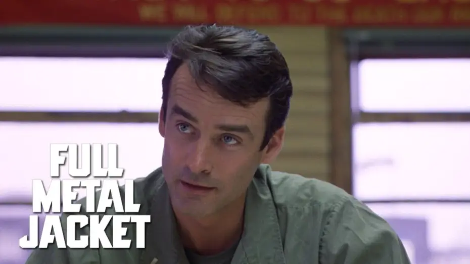 Video for the film Full Metal Jacket — Press Meeting